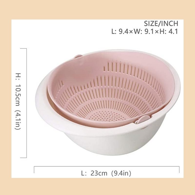 2-In-1 Kitchen Drainer